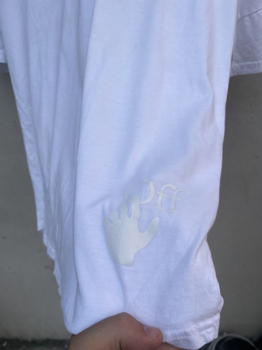 Off White Tshirt vintage y2k Koszulka boxy swag opium