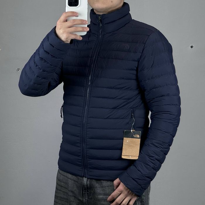 Микропуховик The North Face Stretch Down куртка парка зимова довгий пуховик зимний зима демисезон пальто длинная верхній одяг одежда верхняя мужская