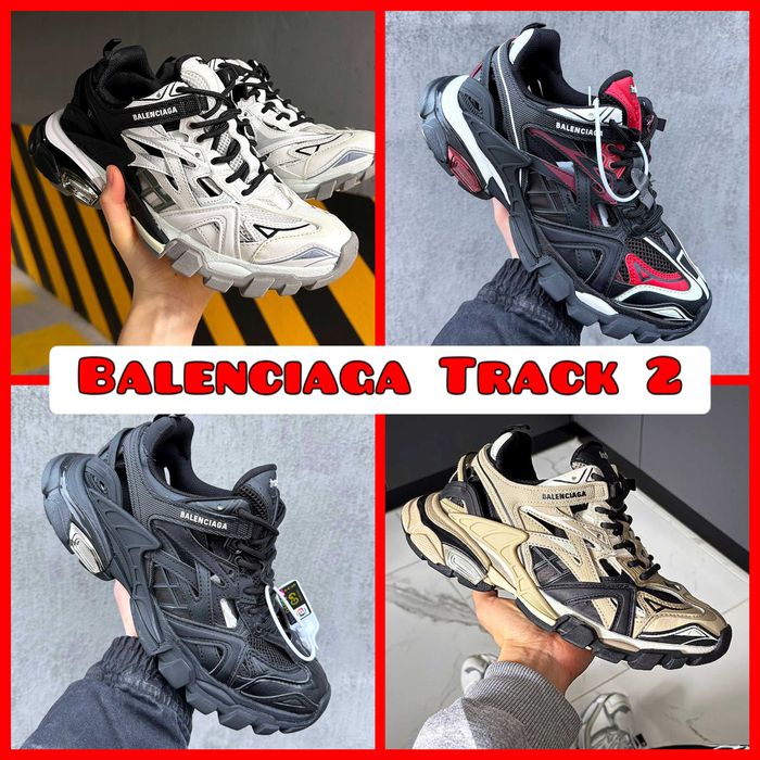 ‼️БЕЗ Передплати Кросівки Balenciaga Track 2 усіх кольорів на літо | Розміри 36 - 45 | Баленсіага Трек 2