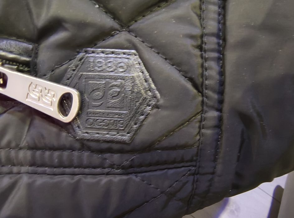 Kurtka firmy Biaggio pikowana.