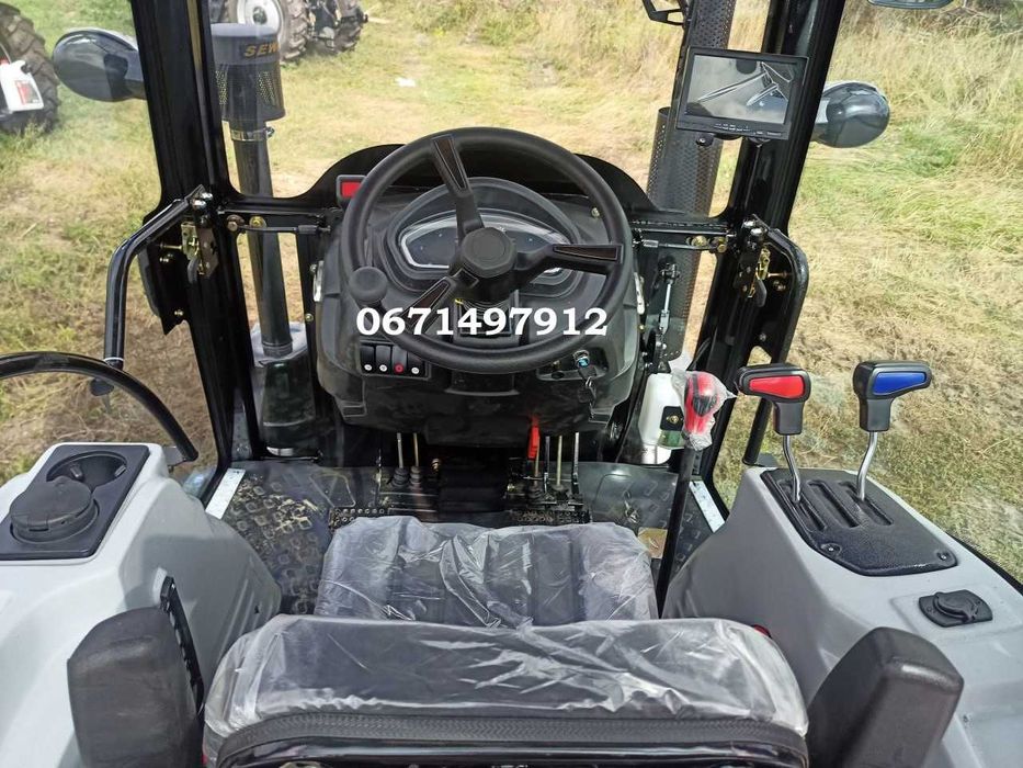 Мінітрактор Скаут ТY-404С Широкі колеса Реверс Компресор Доставка