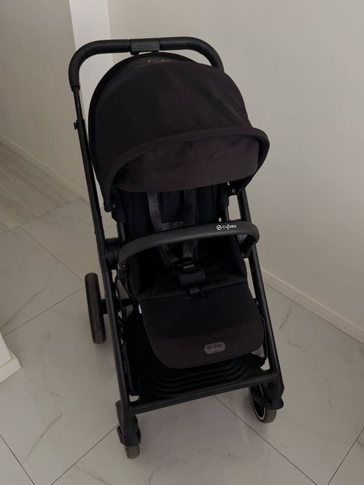 Прогулянкова коляска Cybex Balios S LUX Moon Black