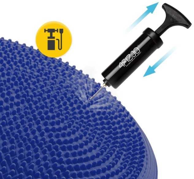 Poduszka sensomotoryczna 4FIZJO MED+ GRANATOWA + Pompka GRATIS !!!