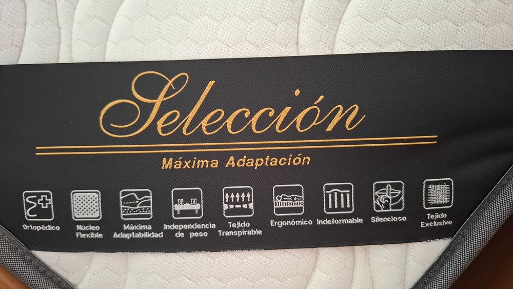 Colchão solteiro Ortopédico Essenzia topo gama Selección (como novo)