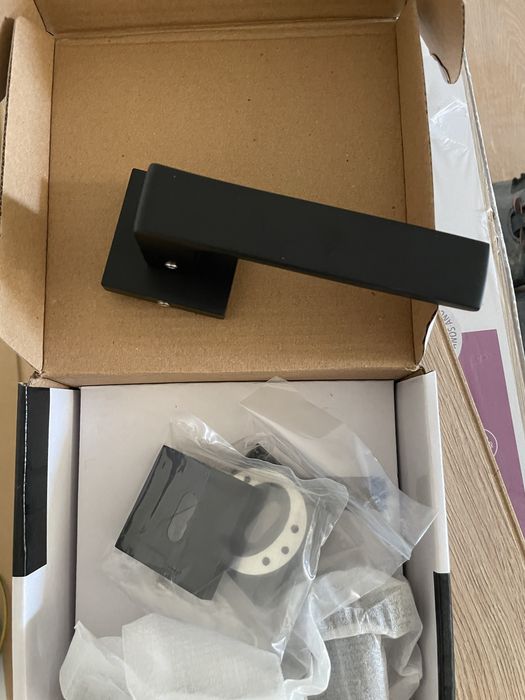 Puxador roseta quadrada preto64750503190019120