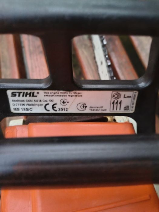 Бензопила STIHL MS 180 в гарному стані