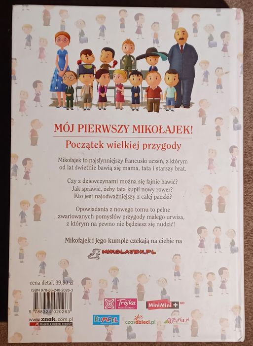 Książka "Najnowsze przygody Mikołajka"