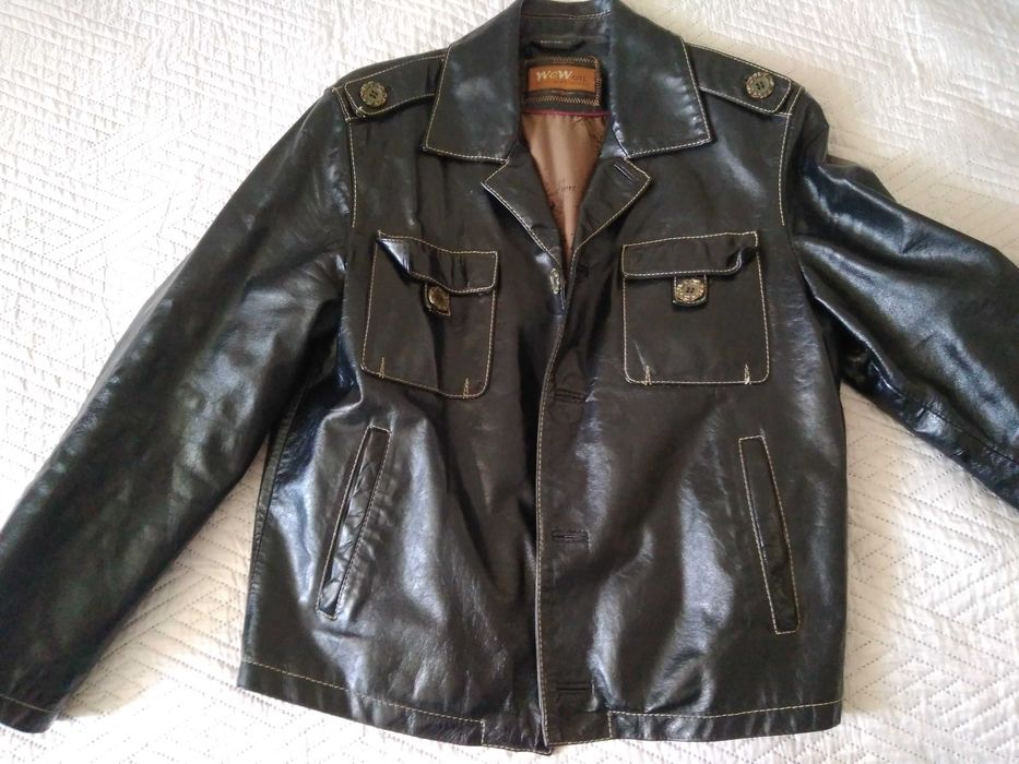 Куртка натуральна шкіра р. 48