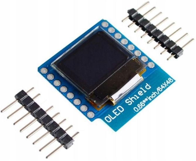 Wemos OLED Shield 0.66" SSD1306 I2C D1 mini