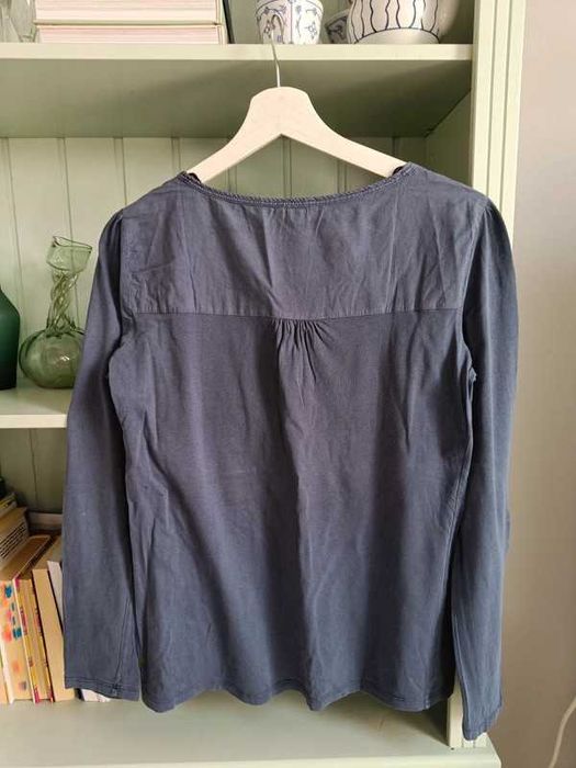 Niebieska bluzeczka z długim rękawem Esprit r. M / L