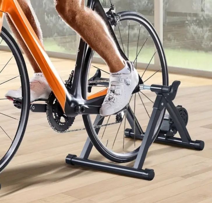 Suporte fixo para treino bicicleta