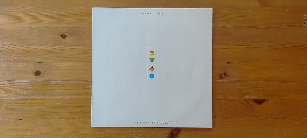 Elton John - Too Low For Zero, Winyl