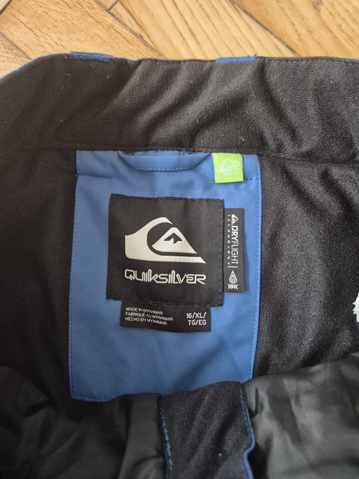 Spodnie narciarskie snowboardowe Quicksilver 16 lat  XL