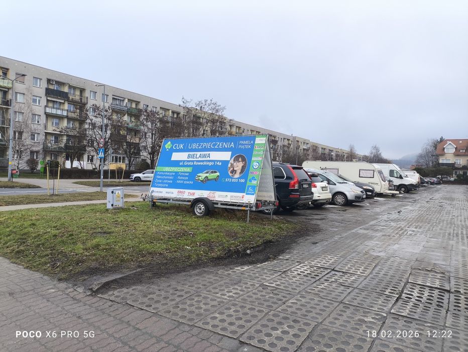 Mobilna Reklama, powierzchnia reklamowa 4x2, 5x2