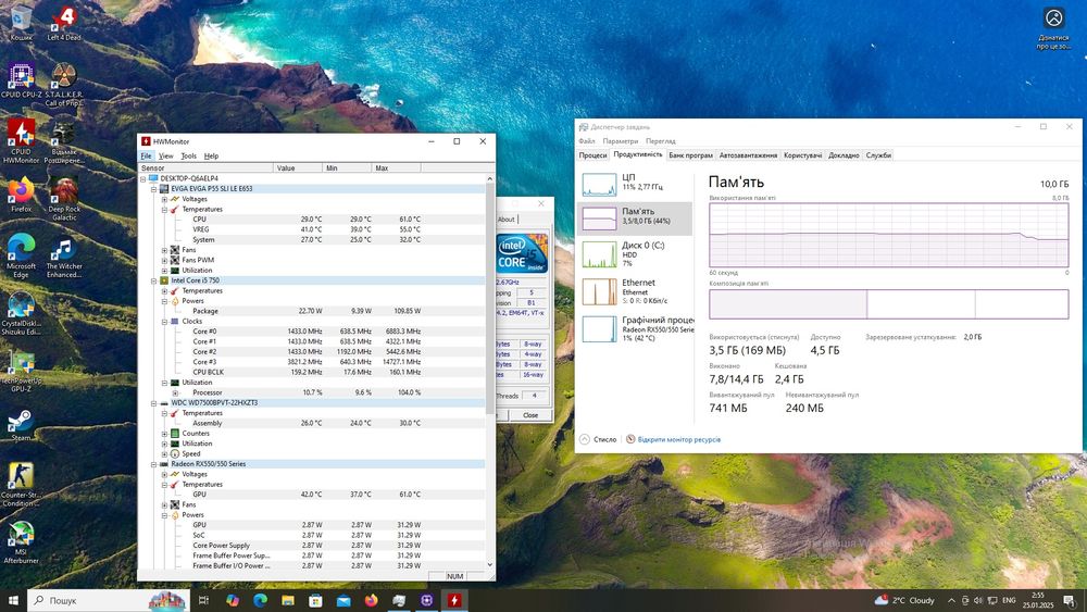 Персональний комп'ютер (ПК) для повсякденних задач та нескладних ігор
