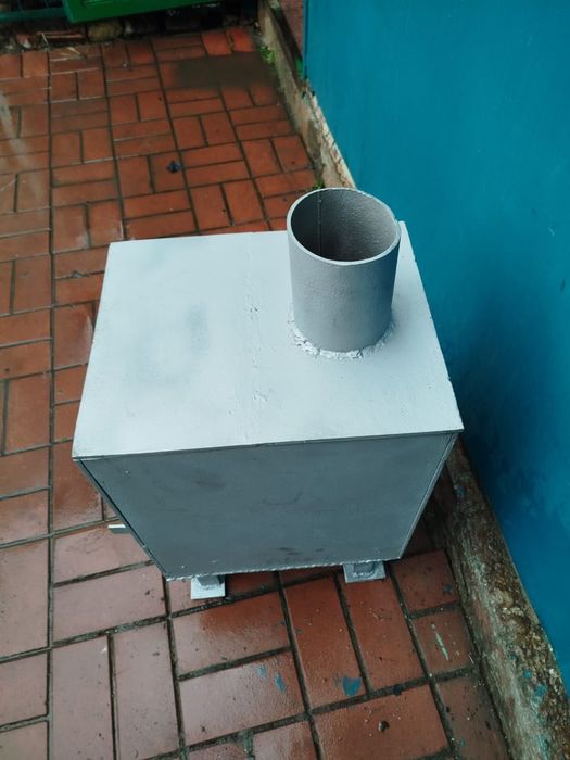 Буржуйка з металу 6мм