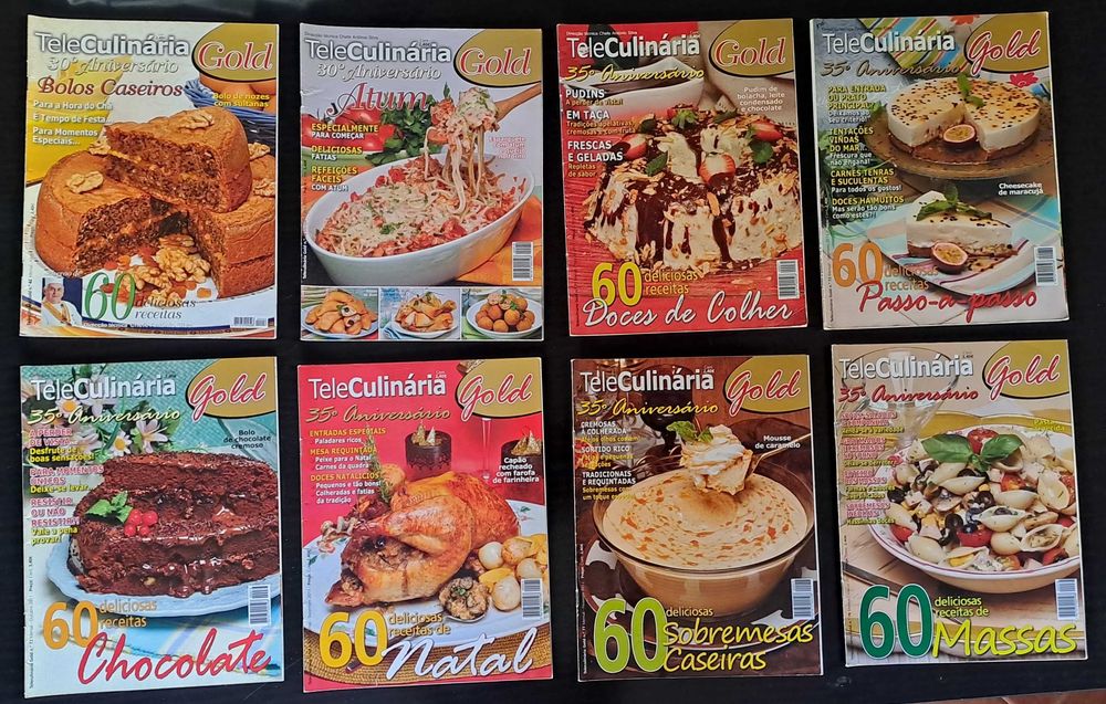 Teleculinária GOLD - 20 Revistas