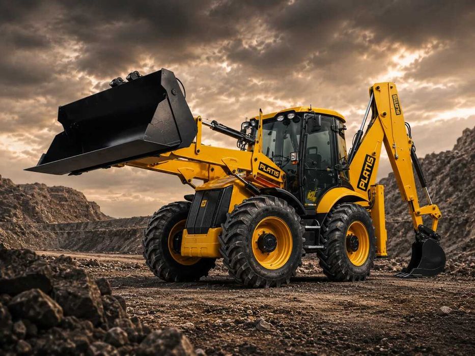 Екскаватор-навантажувач JCB 4CX в оренду | Власний парк, оплата з ПДВ | Львів
