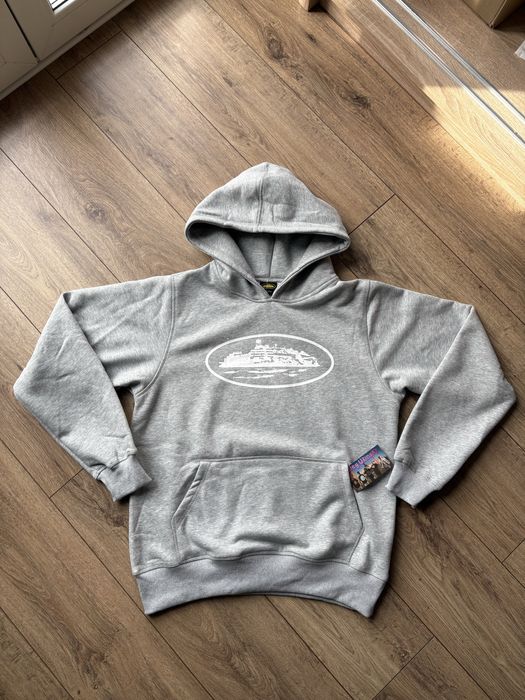 Corteiz Alcatraz Grey Hoodie (Bluza)