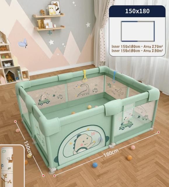 Манєж дитячий динозавр 150х180