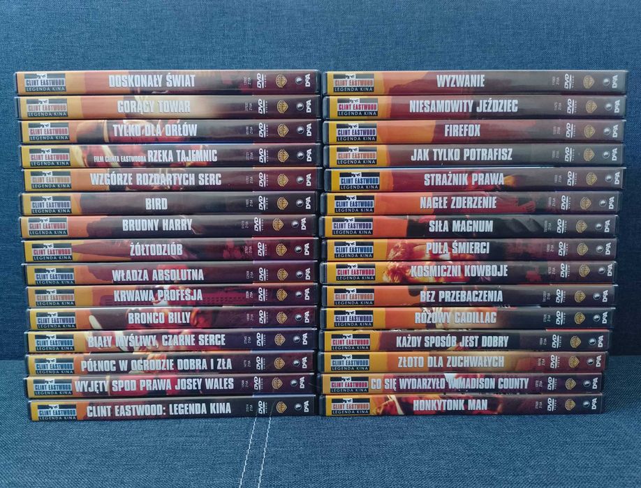 Clint Eastwood legenda kina -kolekcja 30 dvd