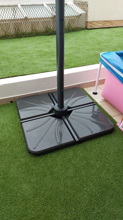 Guarda sol + bases 4x26kg