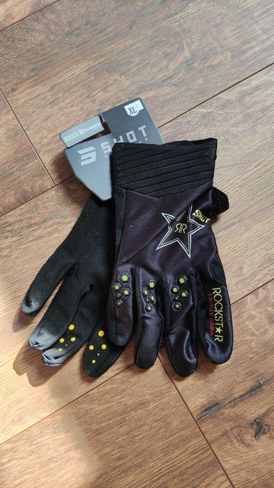 Rękawiczki Rockstar Czarne XL | Cross Enduro MTB Quad MX
