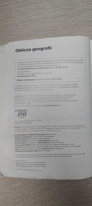 „Oblicza geografii 2"