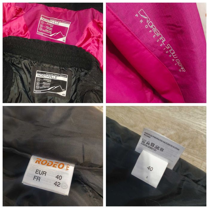 Костюм лыжный M-L р 48 евро 40 женский мембранный Rodeo