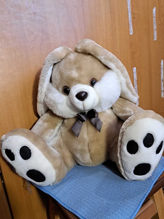 Заец, Зайка, кролик, мягкая игрушка, Германия, подарок, доя детей