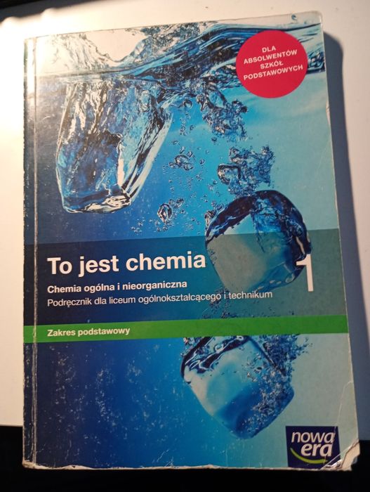 Podręcznik To Jest Chemia 1