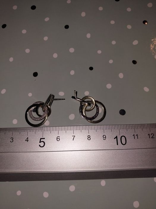 Złote kolczyki próby 333