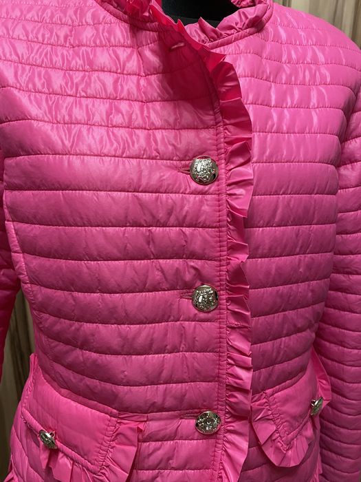 Kurtka pikowana fuksja