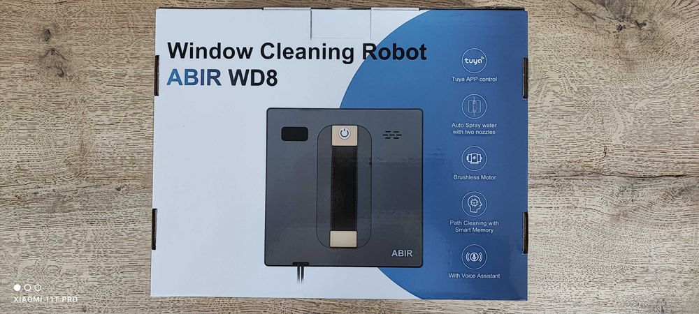 Робот мийник вікон, дзеркал, плитки ABIR WD8. З авторозпилювачами: 4 ...