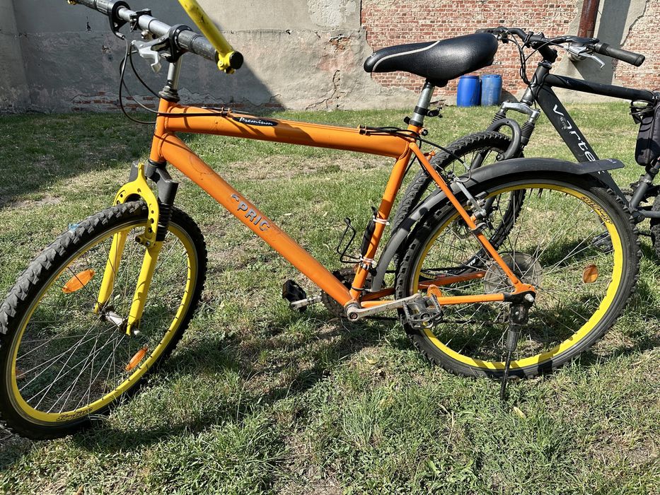 Dwa rowery mtb góral