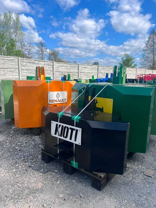 BALAST nowy obciążnik tuz 200‎ 400‎ 600‎ 800‎ 1000‎ 1200‎ 1500  kg