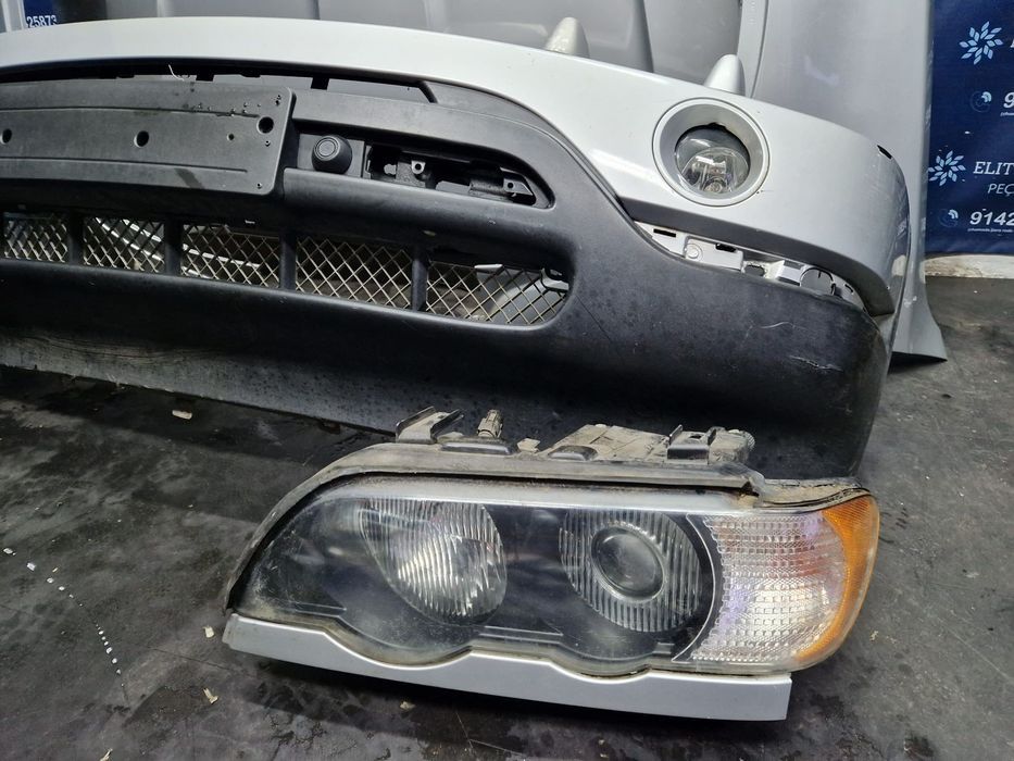 Frente completa usada BMW X5 E53 PRE LCI 3.0D XENON capot parachoques