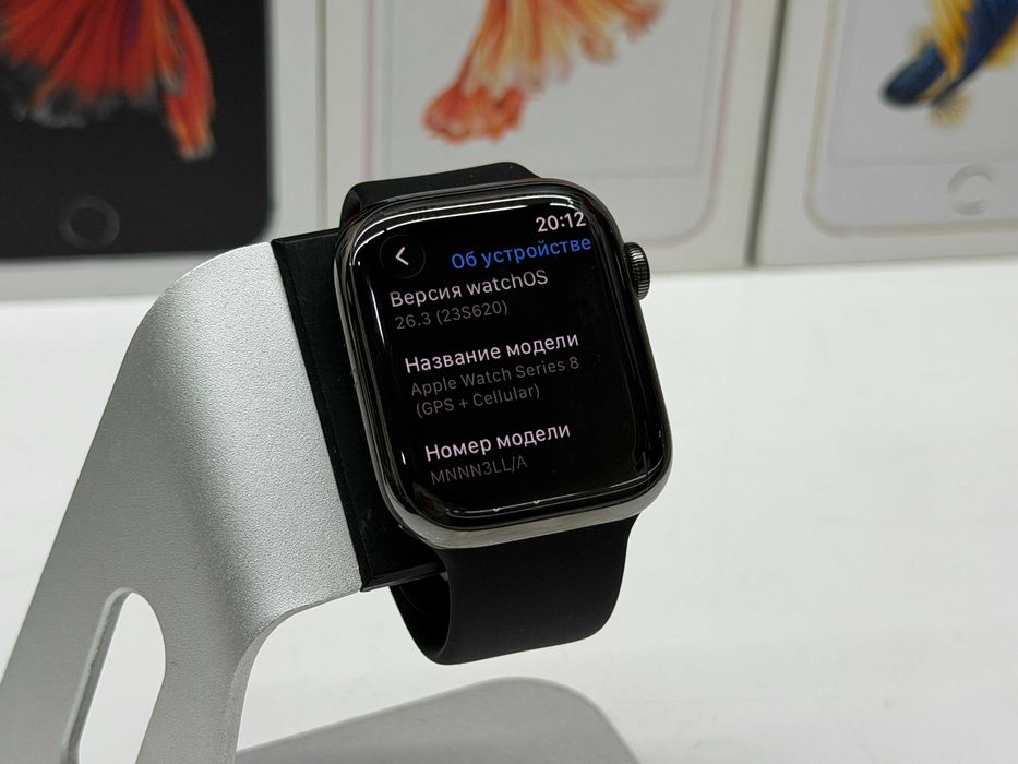MAГAЗИН Apple Watch Series 8 45mm Stainless Steel Gray ГАРАНТИЯ/Trade-In/Oбмeн