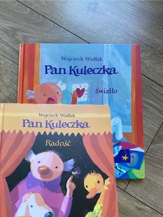 Książka 2 książki Pan kuleczka światło radość zestaw