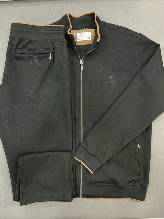Loro Piana чорний 3xl-4xl спортивний костюм чоловічий