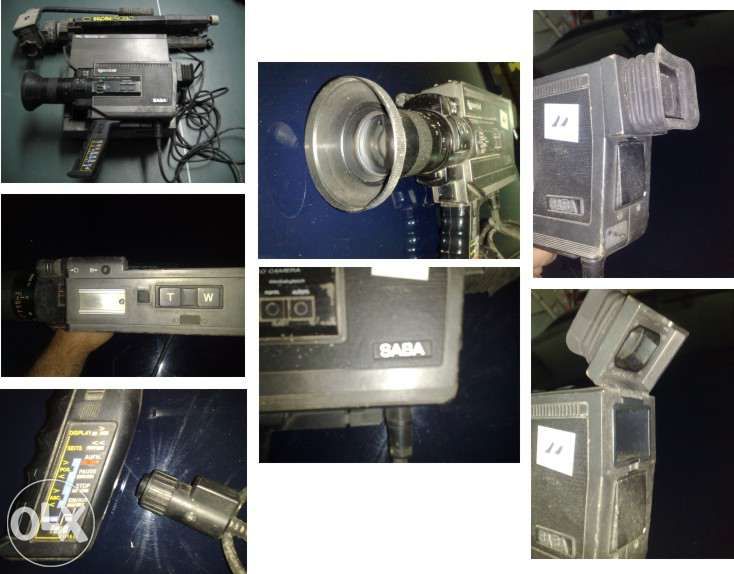 Máquina de filmar/camcorder saba newvicon (para coleccionadores)