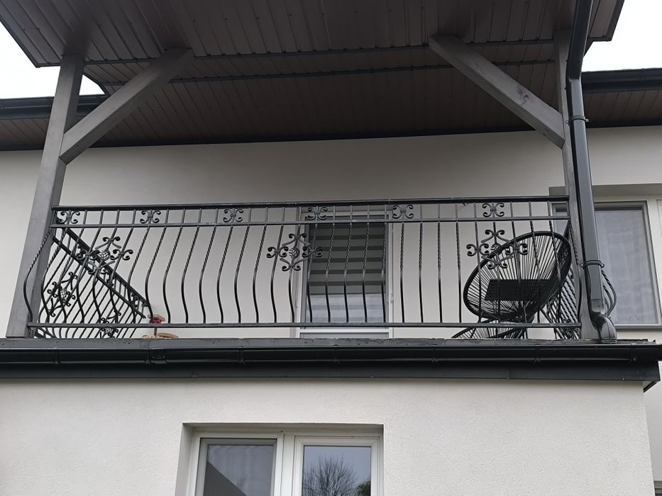 Balustrada 4.5m, barierka z demontażu na balkon, taras.