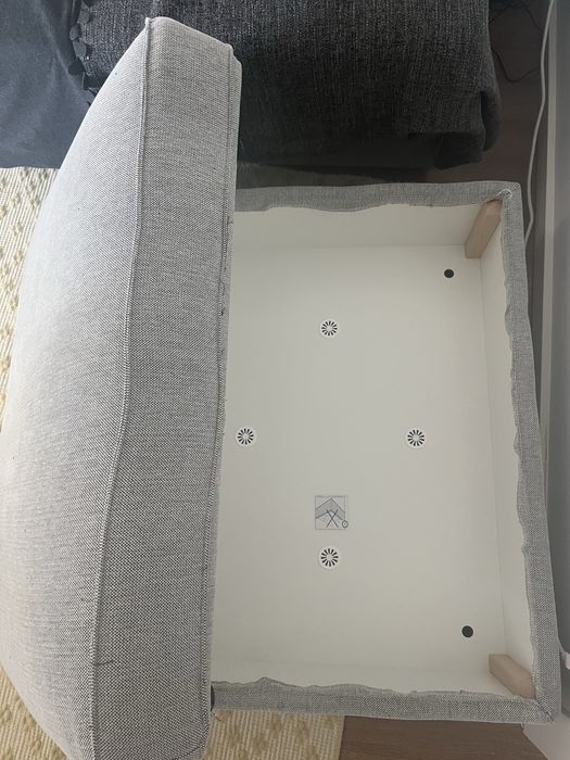 Banco repousa-pés Ikea Kivik