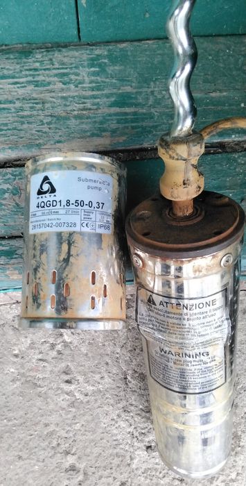 Насос для воды б/у, не рабочий