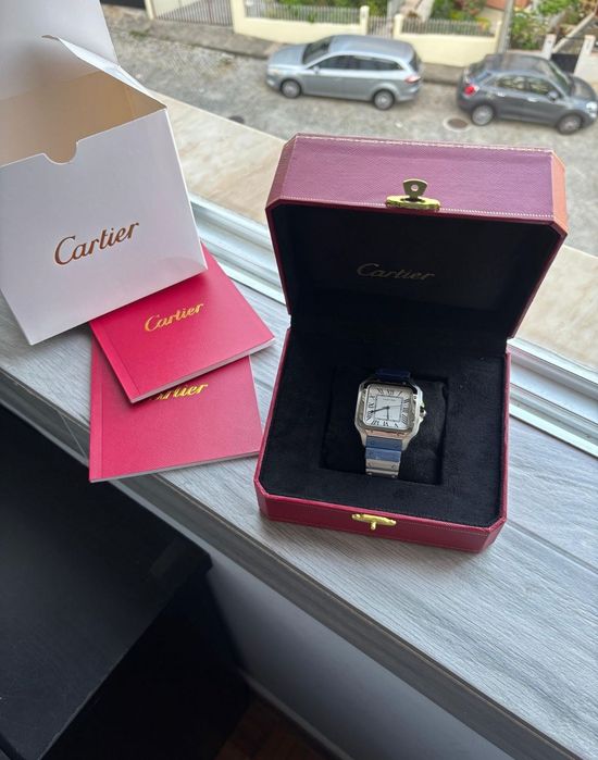 Cartier Santos Branco