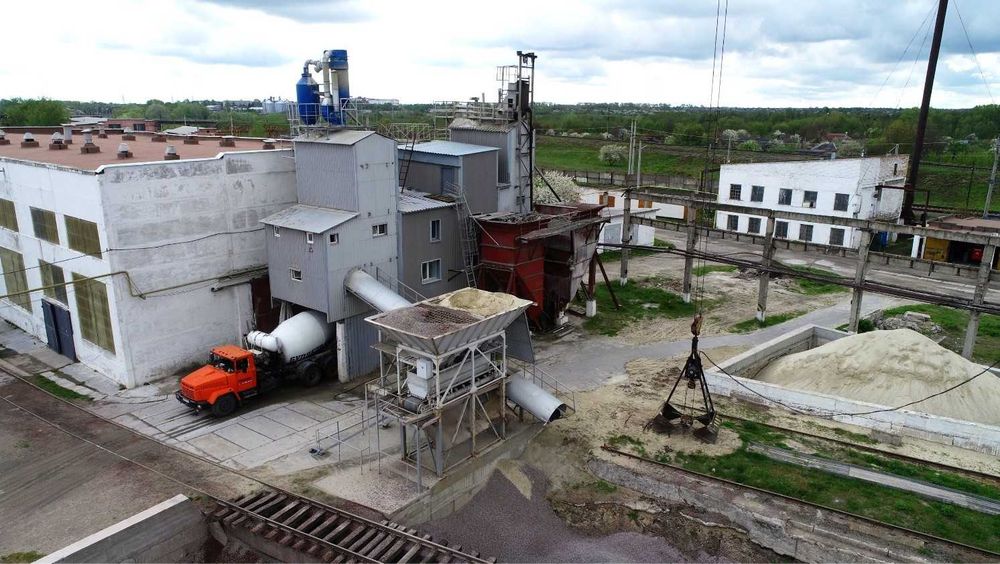 Продам діючий прибутковий завод ЗБВ виробів та бетону