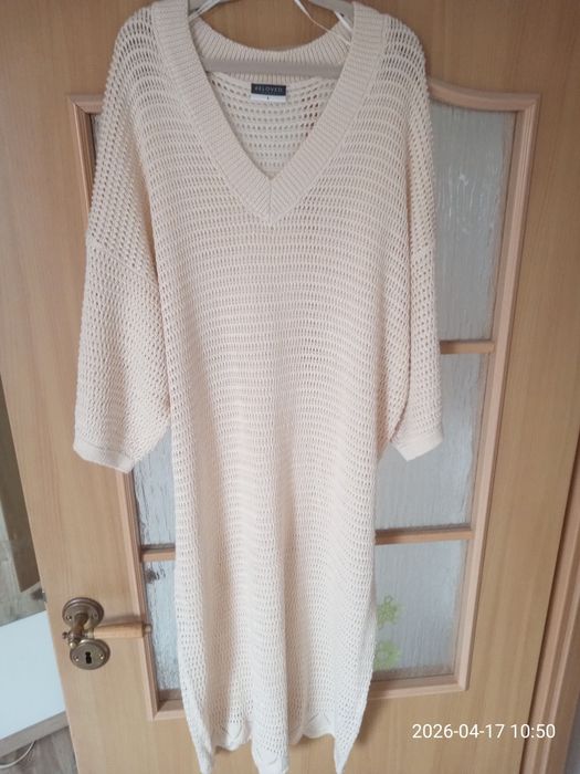 Sukienka narzutka ażurowa Pepco nowa