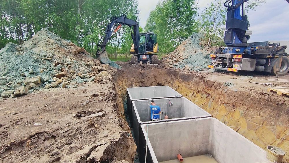 Usługi koparką kołową, Usługi sprzętowe, Roboty Ziemne