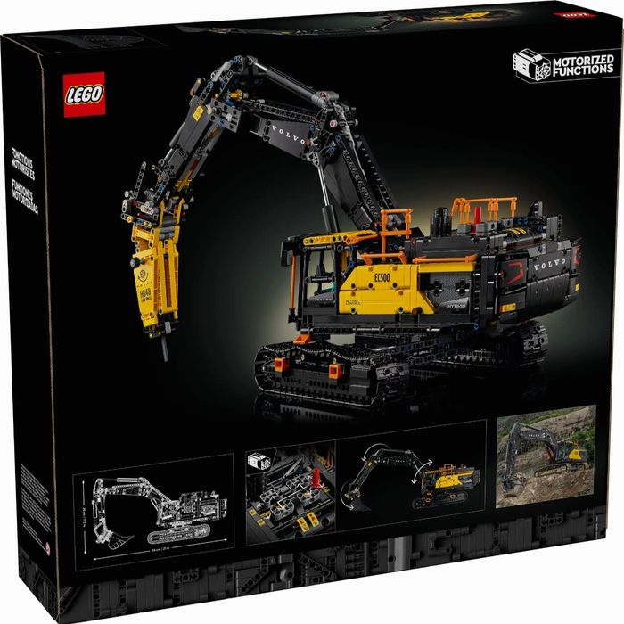 Lego 42215 - Escavadora Volvo EC500 Hybrid