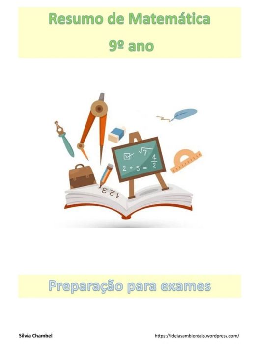 Resumos escolares  para exames nacionais